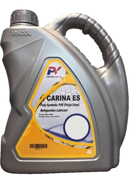 ES68 4 Lt R-404A-410A-134A Gazlı Kompresör Yağı