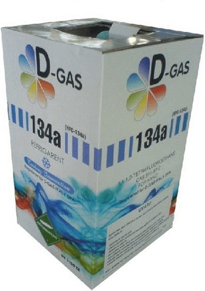 R-134A 13,60 kg Tek Kullanımlık Soğutucu Gaz