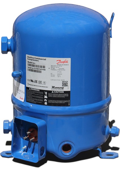 Ntz 068 A4LR1A 2,3 Hp 380V R-404A Hermetik Pistonlu Kompresör - 120F0002-120F0230