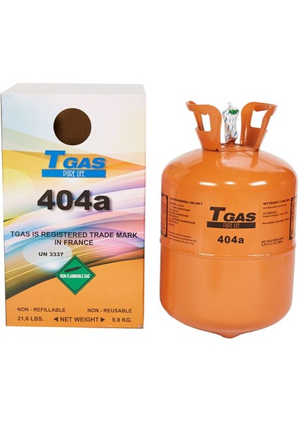 R-404A 9,8 kg Tek Kullanımlık Soğutucu Gaz