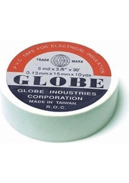 Elektrik Bant Globe (Beyaz)