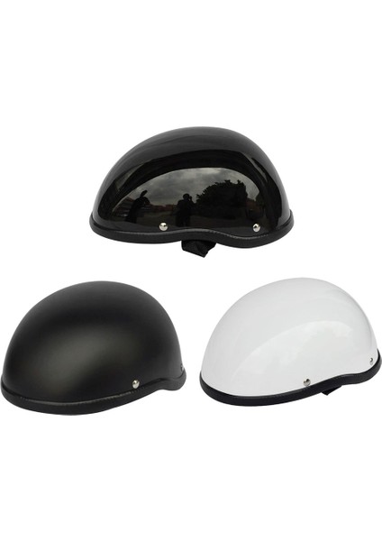 Retro Tarzı Motosiklet Yarım Kask Abs + Pamuk Plastik (Yurt Dışından)