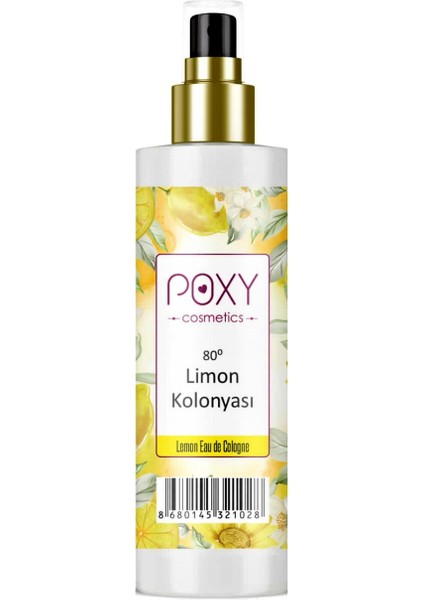Limon Kolonyası 80° 100 ml