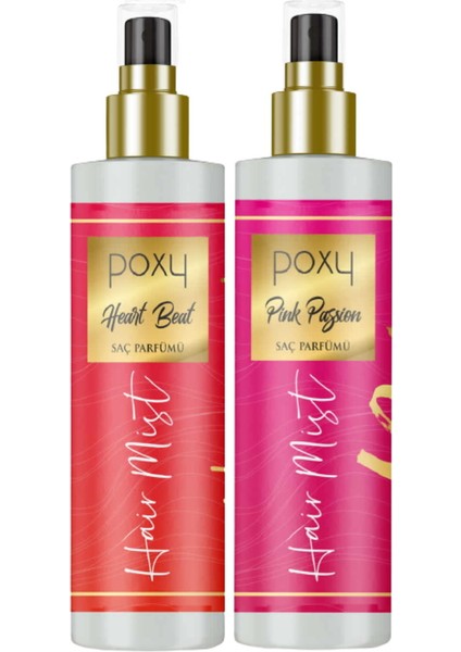 Heart Beat Saç Parfümü 150 ml & Pink Passion Saç Parfümü 150 ml