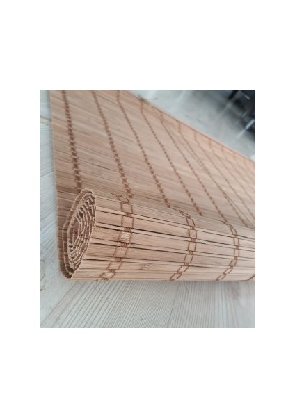 Bambu Stor Perde Kahverengi 200 x 180 cm