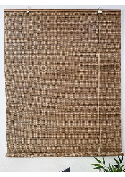 Bambu Stor Perde Açık Kahverengi  60 x 180 cm