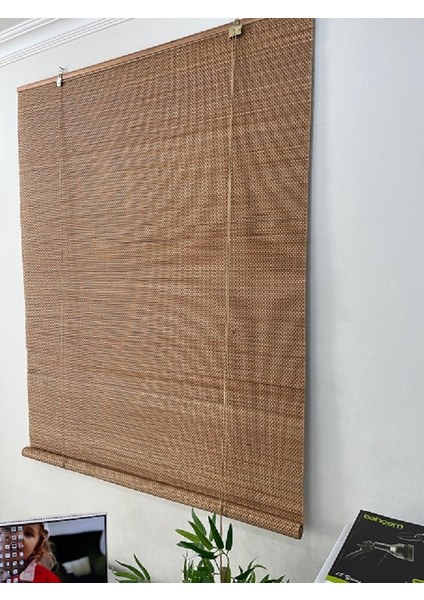 Bambu Stor Perde Açık Kahverengi 120 x 180 cm