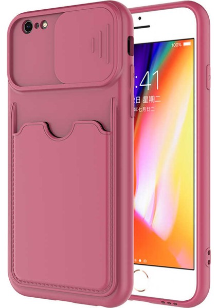 Apple iPhone 6s Kamera Korumalı Kartix Kılıf + Ekran Koruyucu