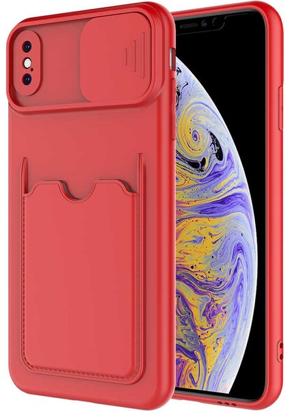 Apple iPhone x Kamera Korumalı Kartix Kılıf
