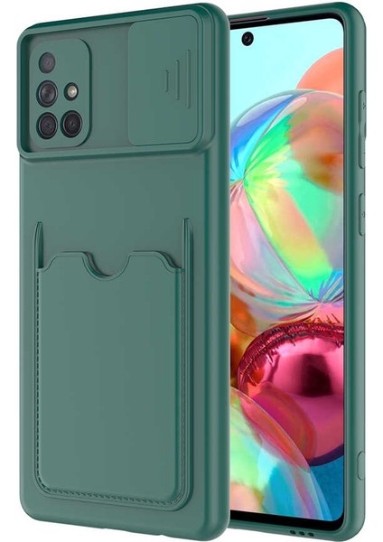 Samsung Galaxy A71 Kamera Korumalı Kartix Kılıf