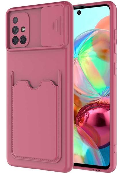 Samsung Galaxy A71 Kamera Korumalı Kartix Kılıf