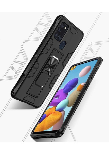 Samsung Galaxy A21S Zırh Volve Kılıf modelleri
