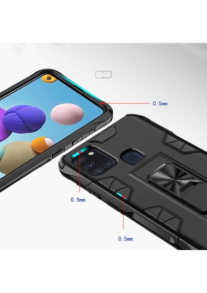 Samsung Galaxy A21S Zırh Volve Kılıf indirimleri