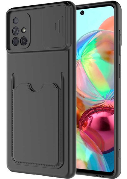 Samsung Galaxy A71 Kamera Korumalı Kartix Kılıf