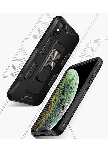 Apple iPhone Xs Zırh Volve Kılıf