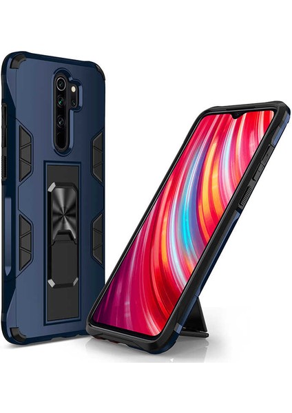 Xiaomi Redmi Note 8 Pro Zırh Volve Kılıf + Nano Ekran Koruyucu