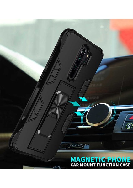 Xiaomi Redmi Note 8 Pro Zırh Volve Kılıf + Nano Ekran Koruyucu