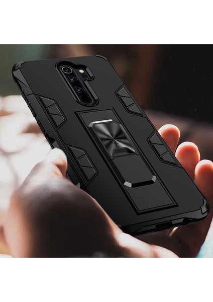 Xiaomi Redmi Note 8 Pro Zırh Volve Kılıf + Nano Ekran Koruyucu