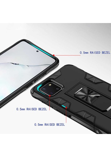 Samsung Galaxy Note 10 Lite Zırh Volve Kılıf + Nano Ekran Koruyucu fırsatları