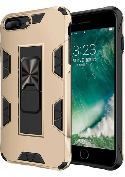 Apple iPhone 6s Plus Zırh Volve Kılıf + Nano Ekran Koruyucu