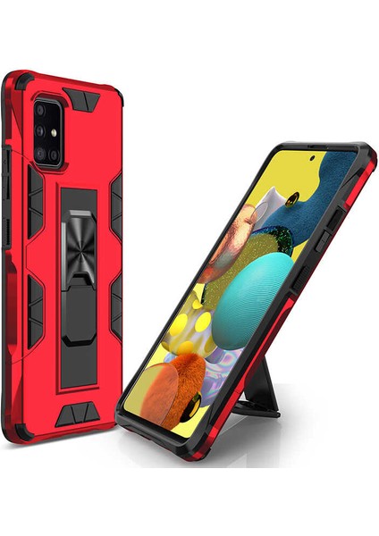 Samsung Galaxy A71 Zırh Volve Kılıf + Nano Ekran Koruyucu
