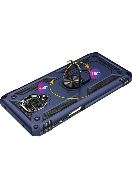 Xiaomi Redmi Note 9s Yüzüklü Standlı Vega Kılıf fırsatları