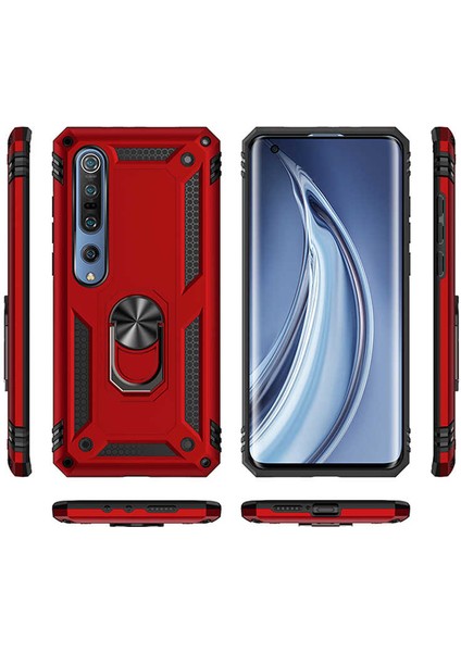 Xiaomi Mi 10 Yüzüklü Standlı Vega Kılıf fırsatları