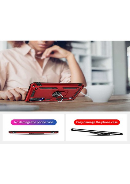 Xiaomi Mi A3 Yüzüklü Standlı Vega Kılıf fırsatları