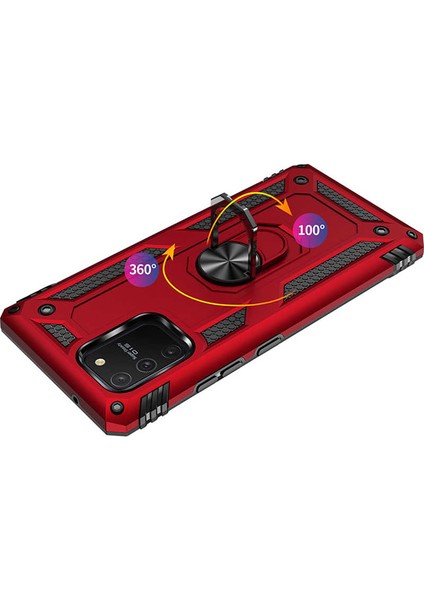 Samsung Galaxy S10 Lite Yüzüklü Standlı Vega Kılıf indirimleri