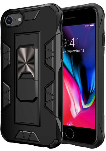 Apple iPhone 6s Zırh Volve Kılıf + Nano Ekran Koruyucu