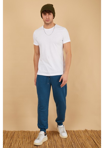 Erkek Fermuarlı Eşofman Altı