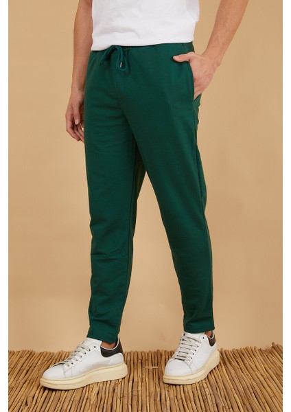 Erkek Regular Fit Düz Paça Basic Eşofman Altı fiyatları