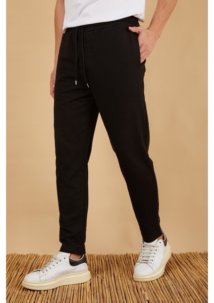 Erkek Regular Fit Düz Paça Basic Eşofman Altı modelleri