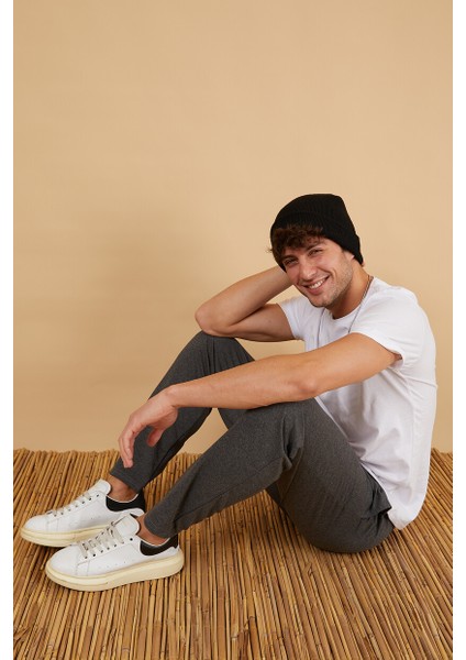 Erkek Regular Fit Düz Paça Basic Eşofman Altı modelleri