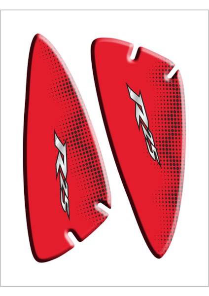 Yamaha Uyumlu R25 2019 - 2023 Uyumlu Yan Pad 003