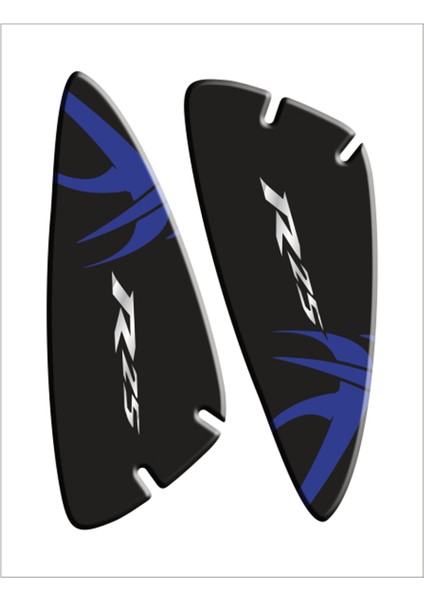 Yamaha Uyumlu R25 2019 - 2023 Uyumlu Yan Pad 005