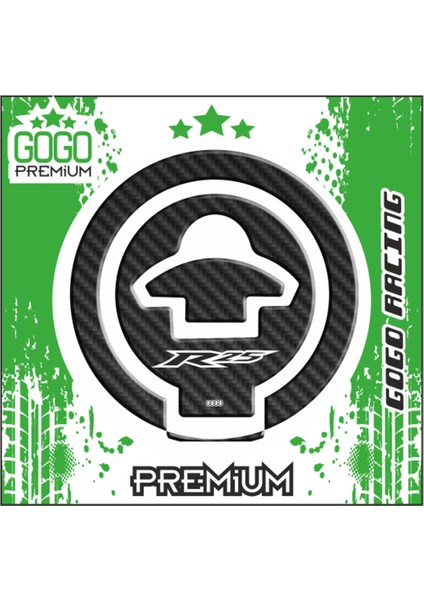 Yamaha Uyumlu R25 2019 - 2023 Uyumlu Depo Kapak Pad 001