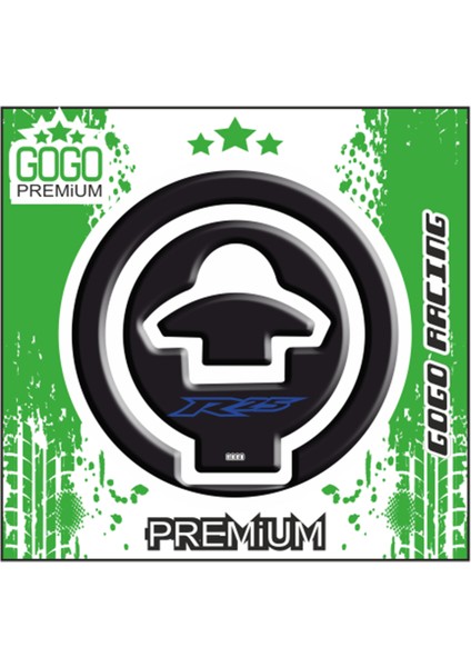 Yamaha Uyumlu R25 2014 - 2018 Uyumlu Depo Kapak Pad 012