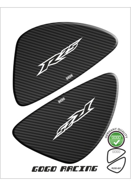 Yamaha Uyumlu R25 2014 - 2018 Uyumlu Yan Pad 001