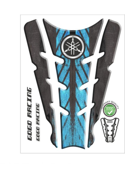 Yamaha Uyumlu R25 2014 - 2018 Uyumlu Tank Pad 009