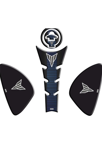 Yamaha Uyumlu Mt25 2014 - 2019 Uyumlu Tank Pad Set 001