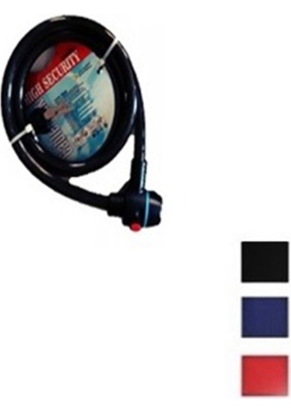 Bisiklet Halat Kilit 15*100 cm Zhonglı