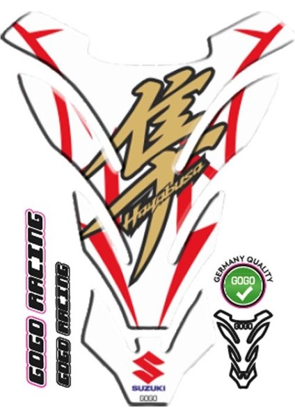 Suzuki Hayabusa Uyumlu Tank Pad 002