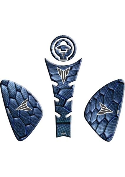 Yamaha Uyumlu Mt25 2014 - 2019 Uyumlu Tank Pad Set 005