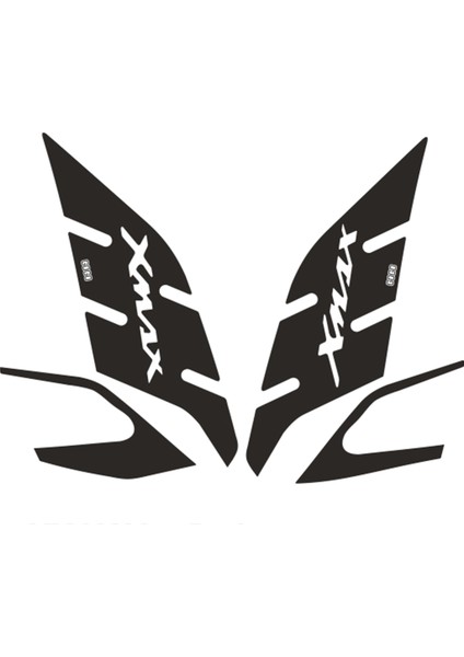 Yamaha Uyumlu Xmax 2014 - 2017 Uyumlu Yan Pad 004