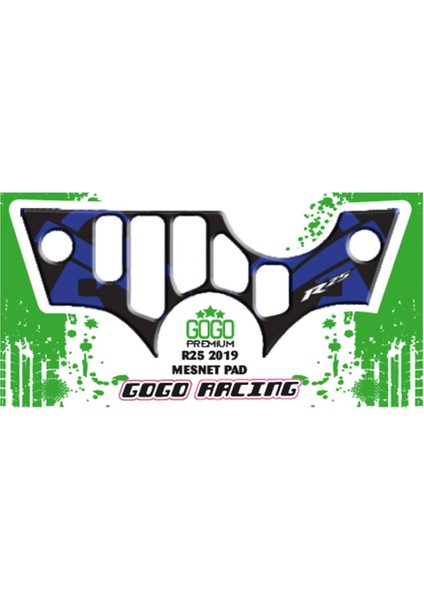 Yamaha Uyumlu R25 2019 - 2023 Uyumlu Mesnet Pad 005