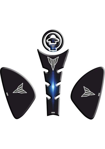Yamaha Uyumlu Mt25 2014 - 2019 Uyumlu Tank Pad Set 006
