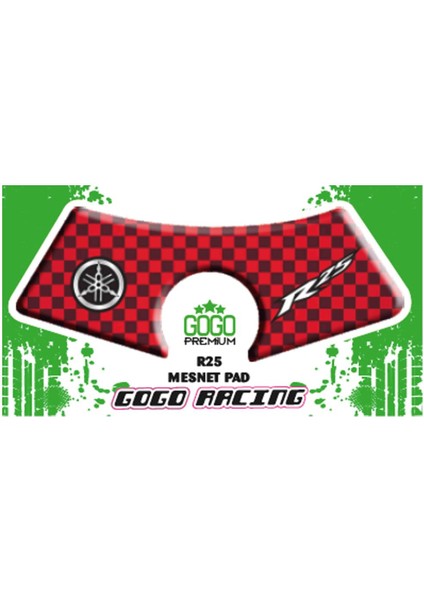 Yamaha Uyumlu R25 2014 - 2018 Uyumlu Mesnet Pad 004