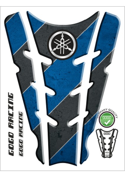 Yamaha Uyumlu R25 2014 - 2018 Uyumlu Tank Pad 010