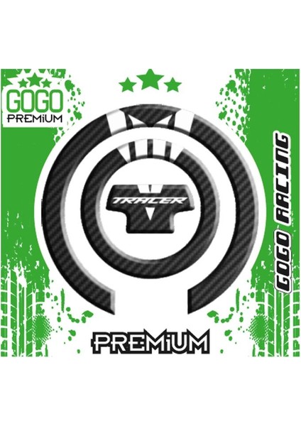 Yamaha Uyumlu Mt09 Tracer 2015 - 2022 Uyumlu Depo Kapak Pad 003